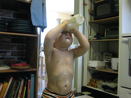 Getting messy!